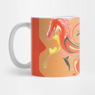 A Orange pony Mug